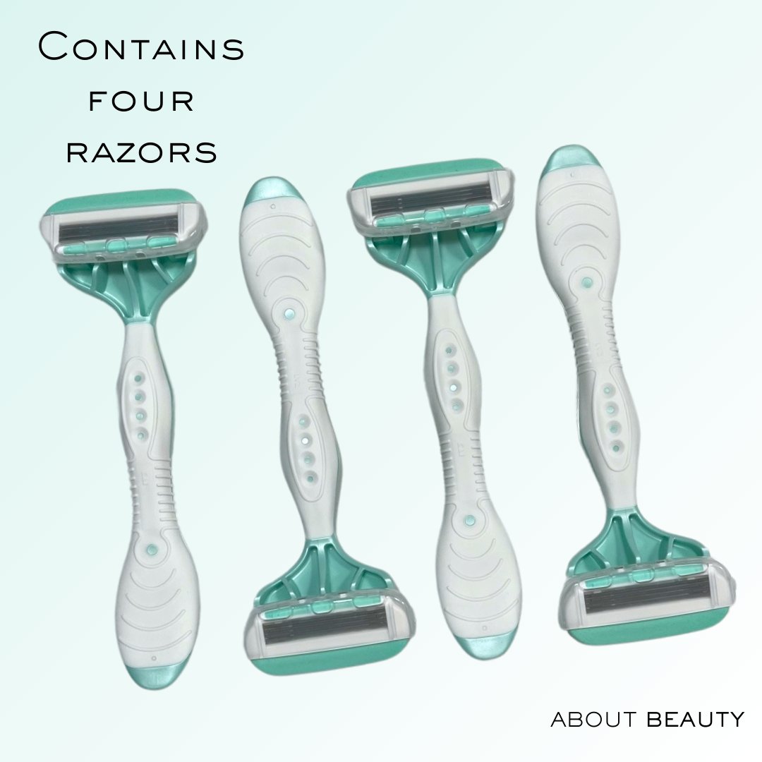 About Body Spa Shave 4-Blade Women's Razors