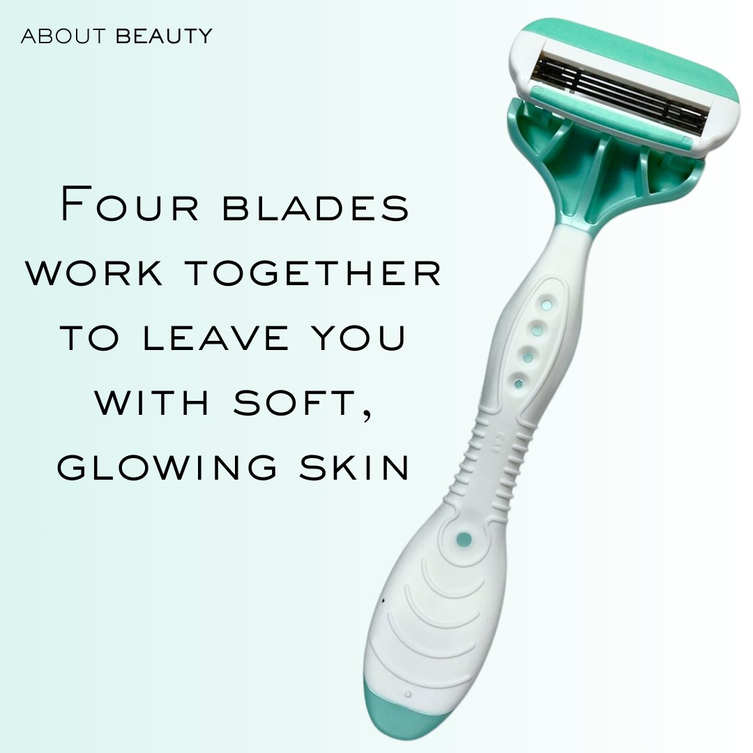 About Body Spa Shave 4-Blade Women's Razors