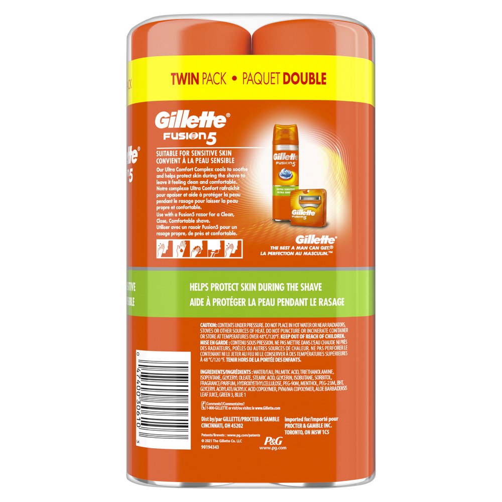 Gillette Fusion5 Shave Gel - Ultra Sensitive