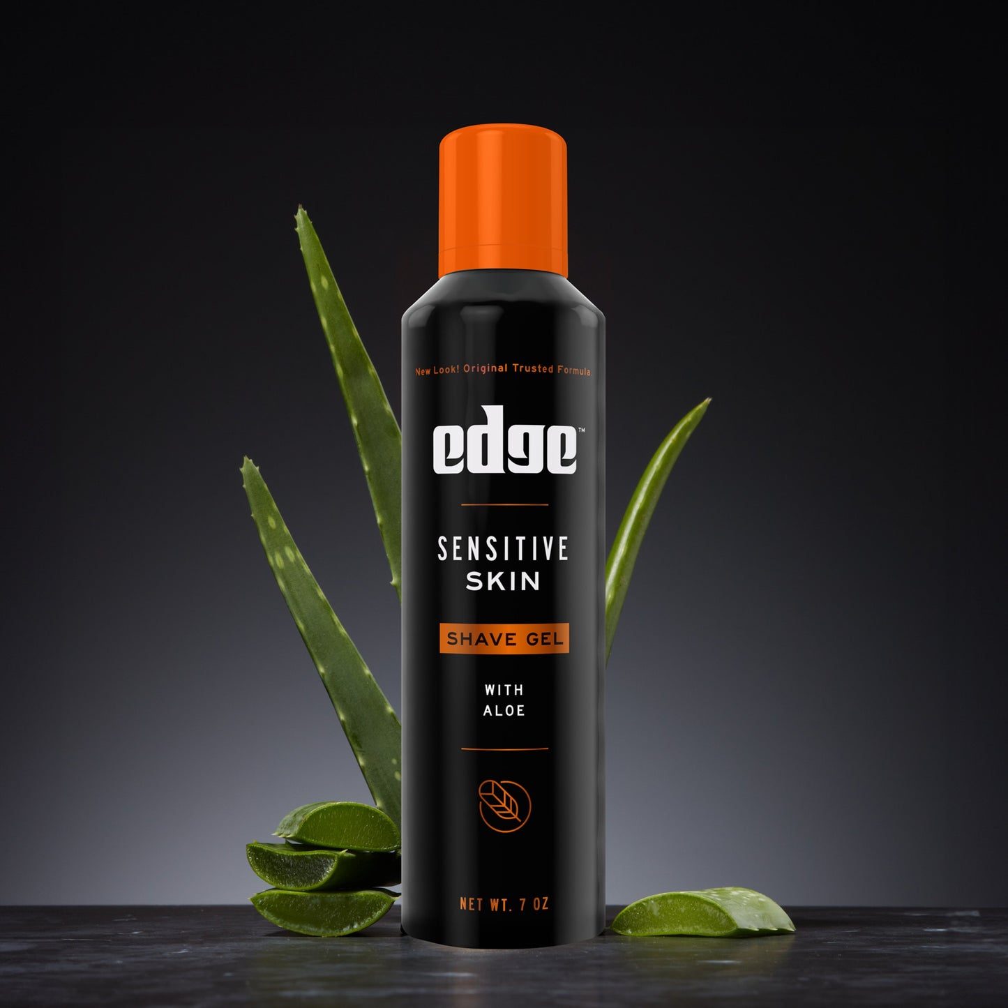 Edge Sensitive Skin Shave Gel with Aloe, Twin Pack