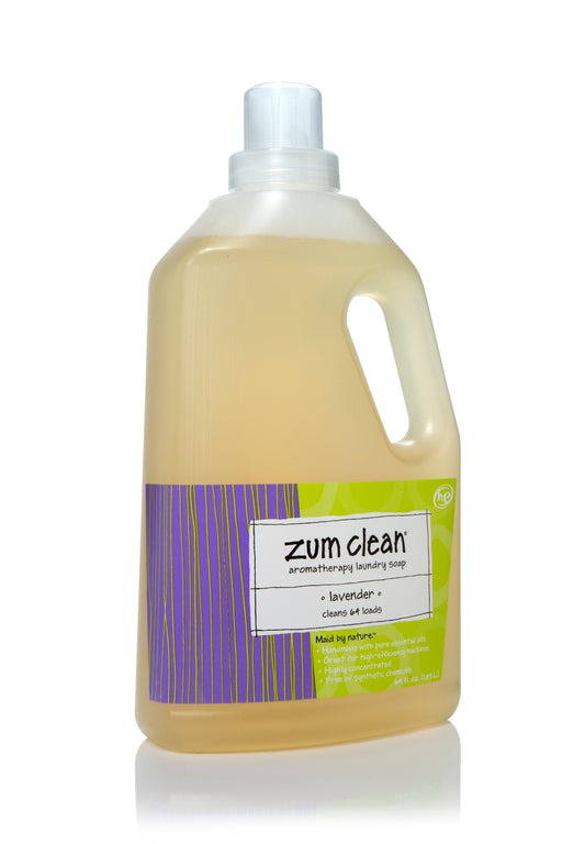 Zum Clean Aromatherapy Laundry Soap, 64 Loads - Lavender