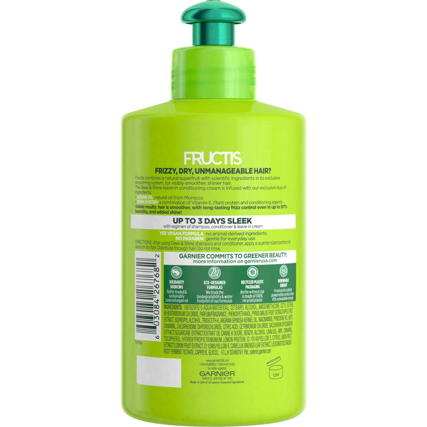 Garnier Fructis Sleek & Shine Intense Smooth Leave-In Conditioner
