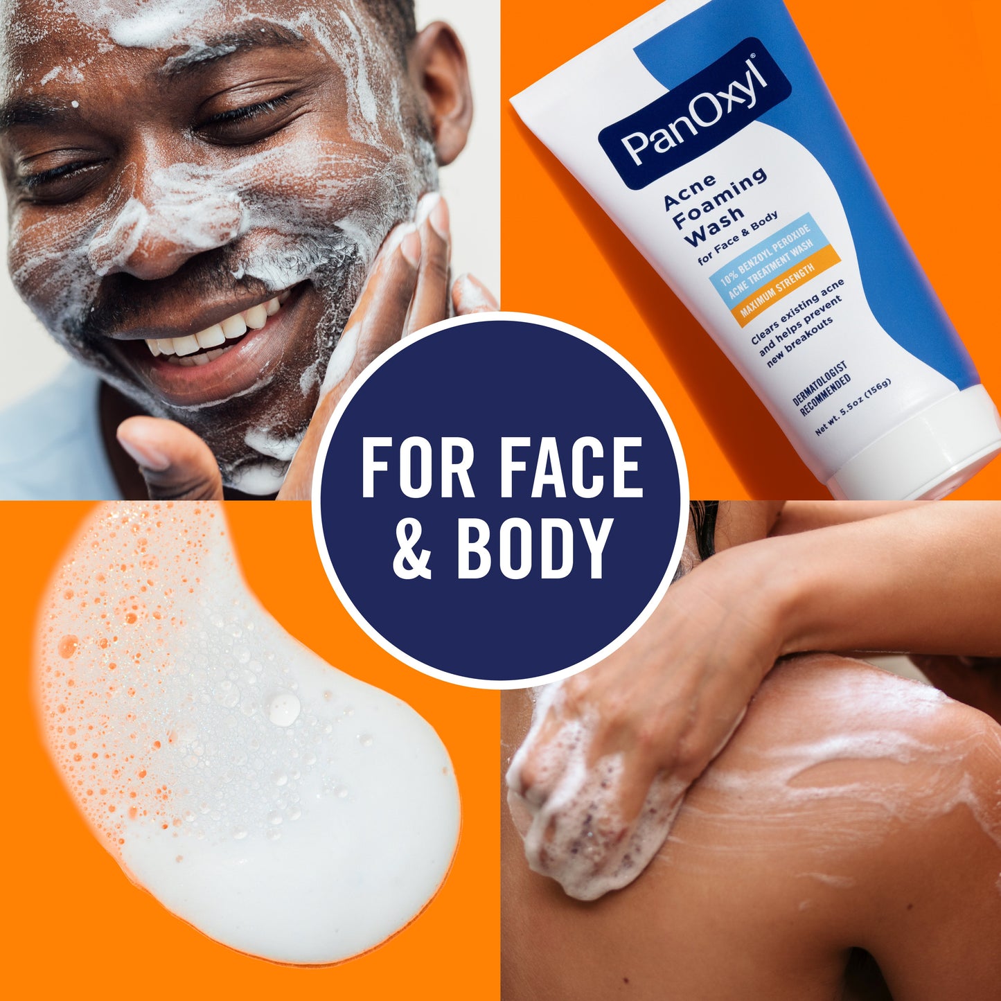 PanOxyl Face & Body Maximum Strength Acne Foaming Wash