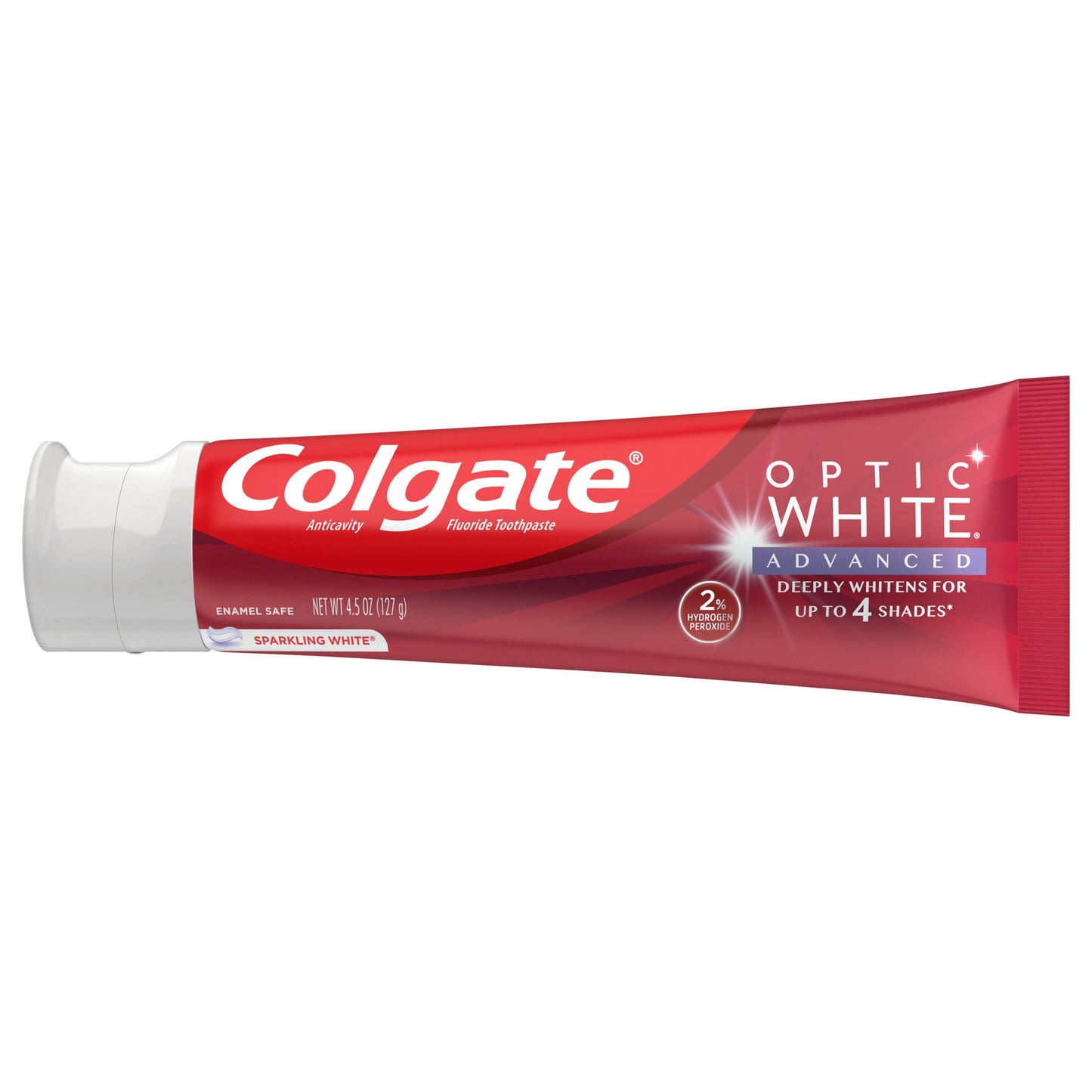 Colgate Optic White Advanced Anticavity Toothpaste - Sparkling White
