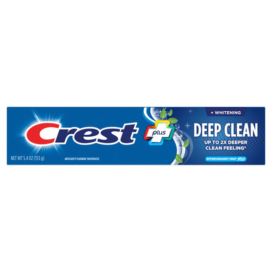 Crest Complete + Deep Clean Whitening Toothpaste - Effervescent Mint