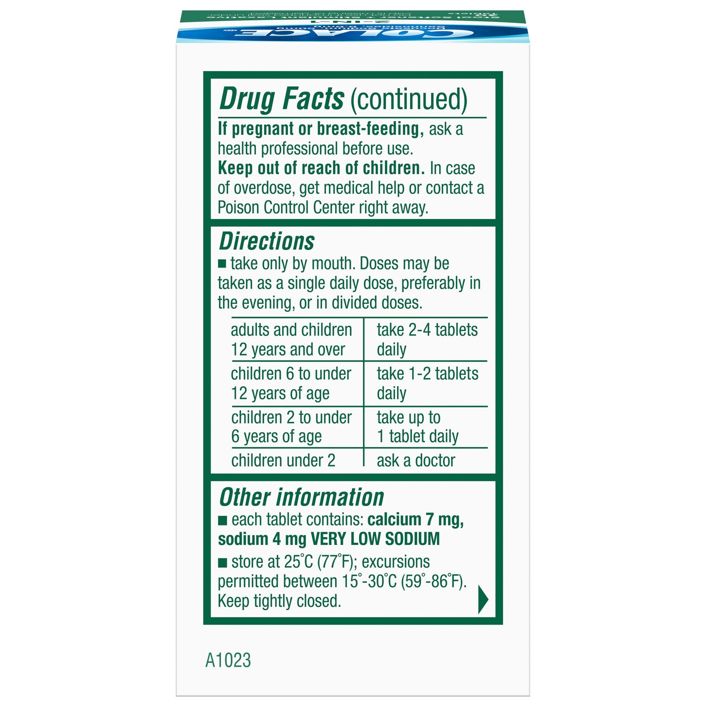 Colace Stool Softener + Laxative Tablets