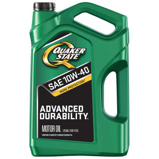 Quaker State Advanced Durability SAE 10W-40 Motor Oil