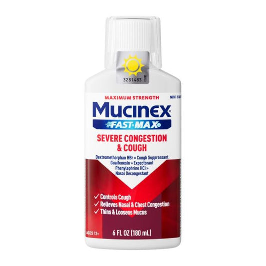 Mucinex Fast-Max Severe Congestion and Cough Liquid
