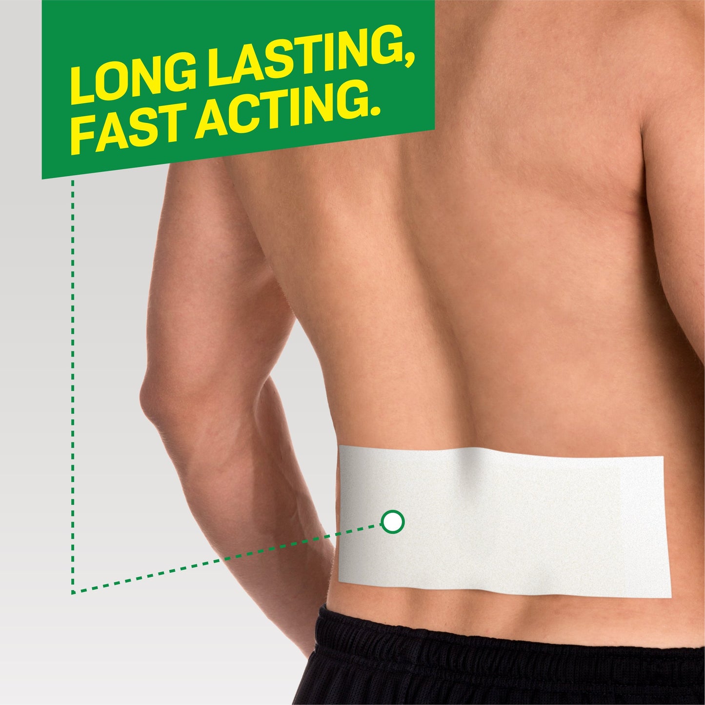 Absorbine Jr. Plus Pain Relief Back Patch XL