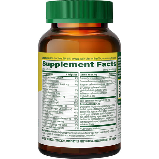 MegaFood Women's One Daily Tablets