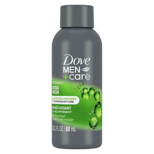 Dove Men+Care Travel Size Body Wash - Extra Fresh