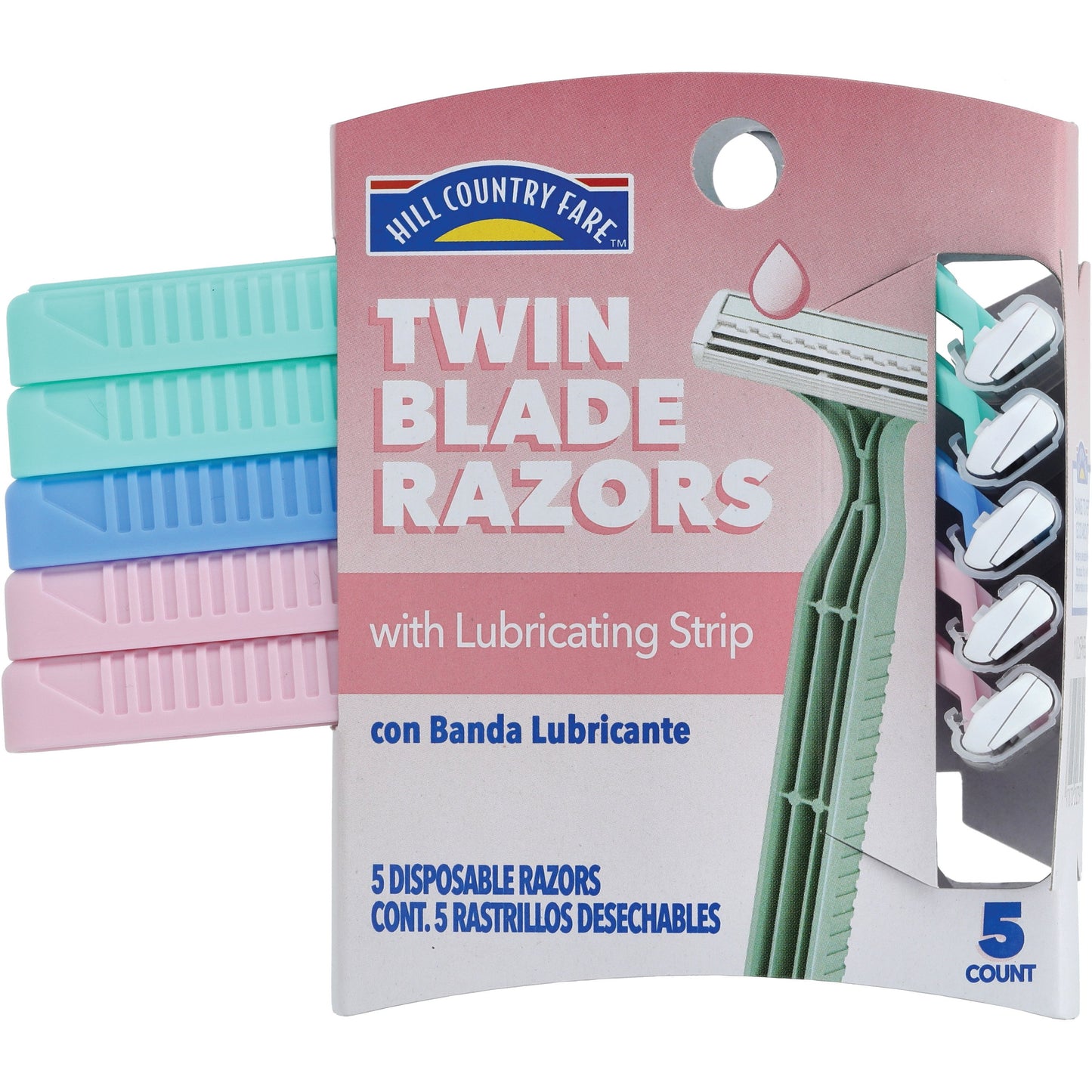 Hill Country Essentials Satin Touch Razors with Lubricating Strip