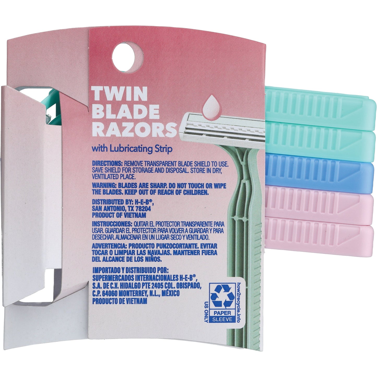 Hill Country Essentials Satin Touch Razors with Lubricating Strip