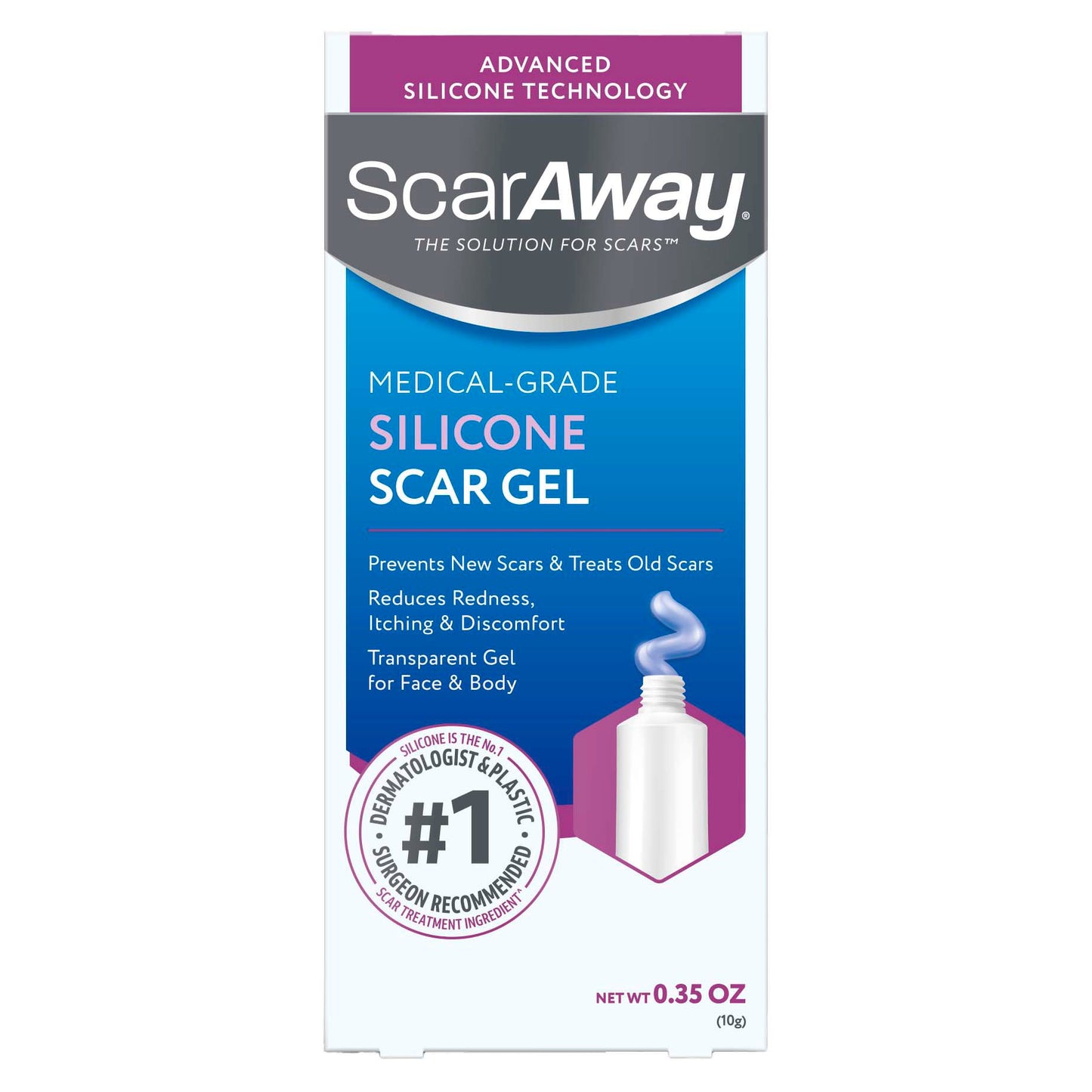 ScarAway Silicone Scar Gel