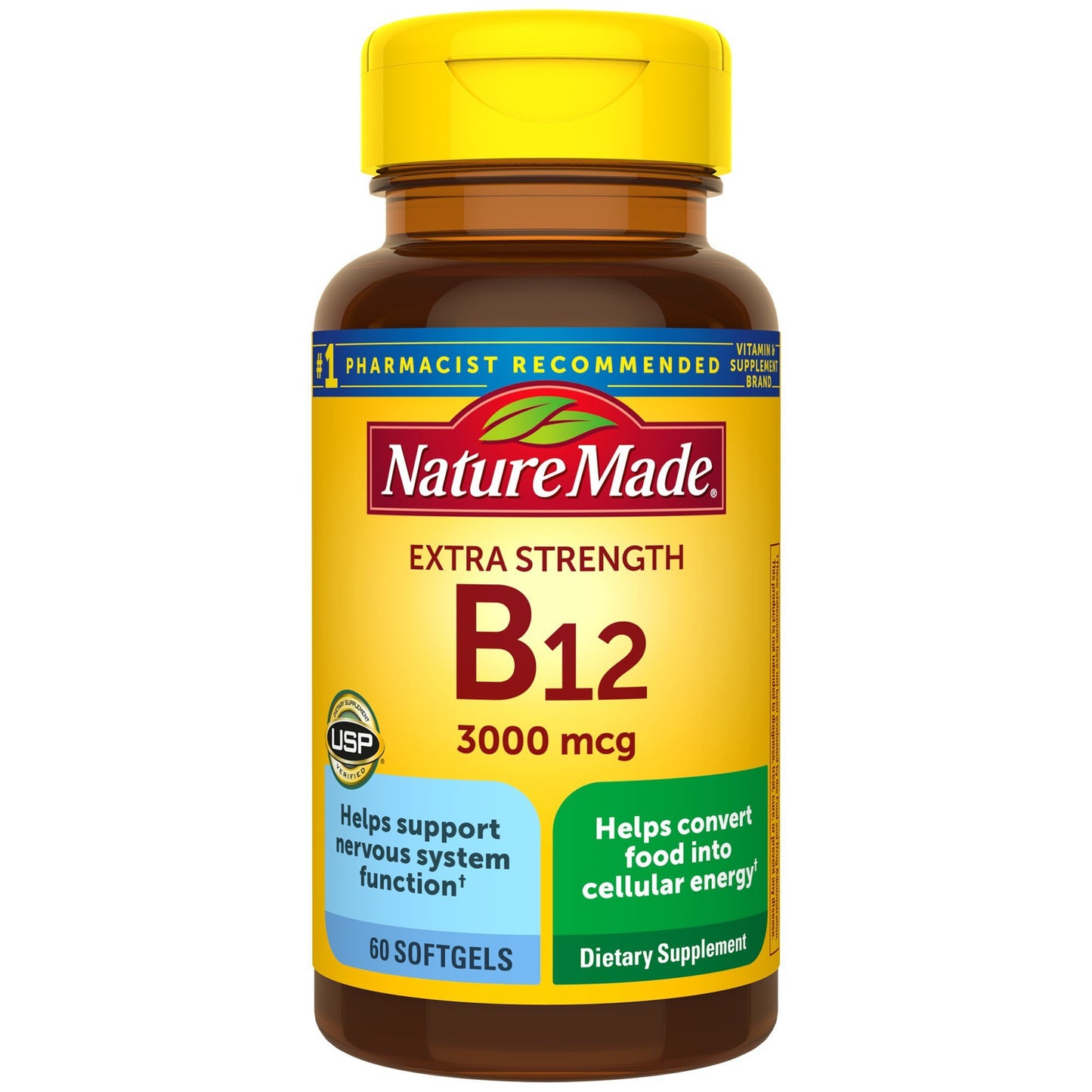 Nature Made Vitamin B-12 3000 mcg Liquid Softgels