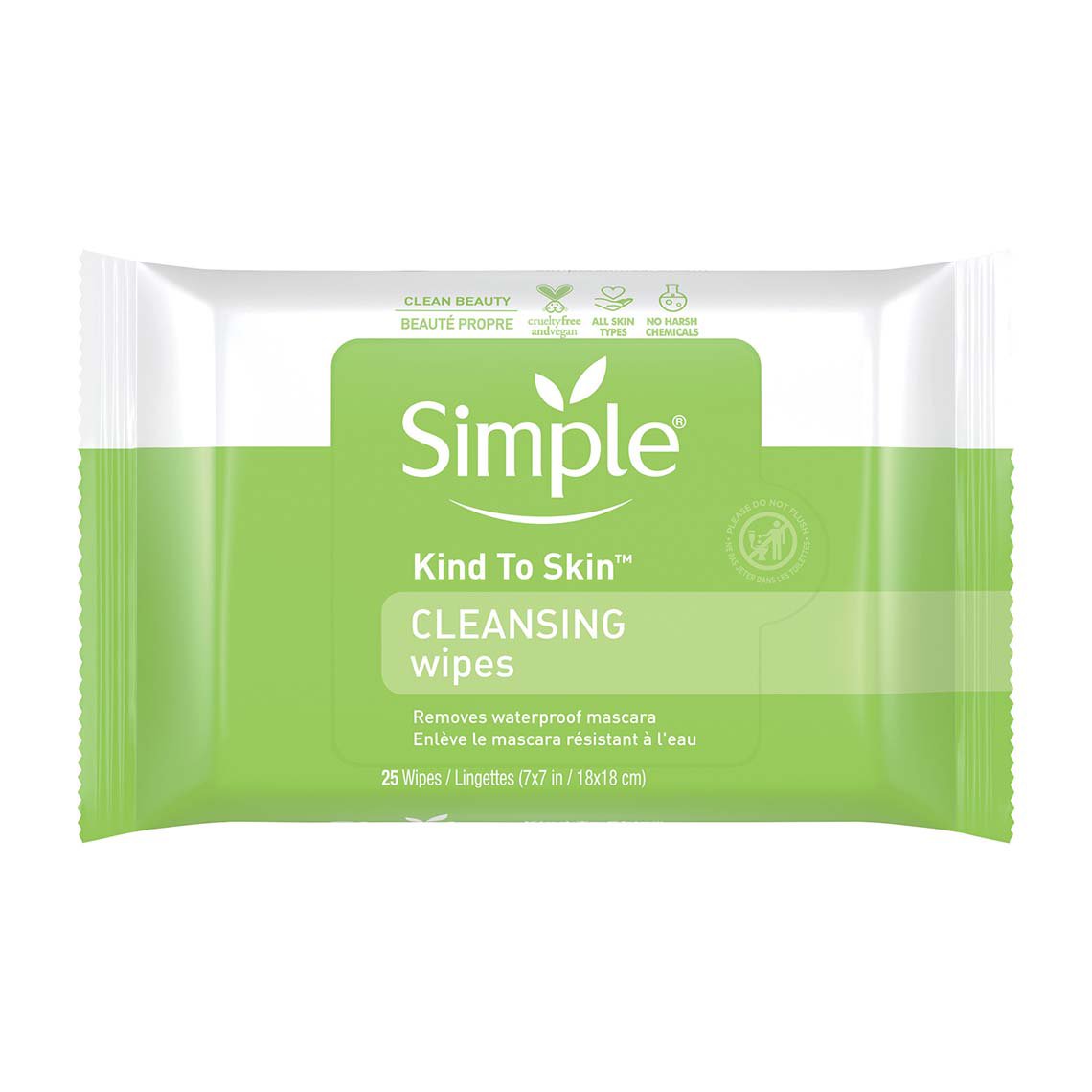Simple Kind to Skin Cleansing Facial Wipes