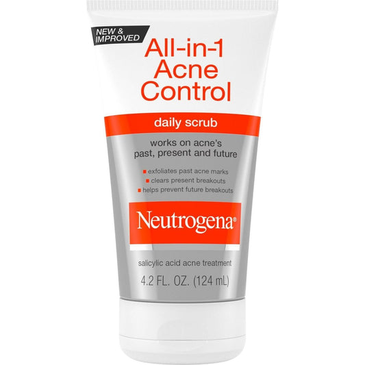 Neutrogena All-in-1 Acne Control Daily Facial Scrub