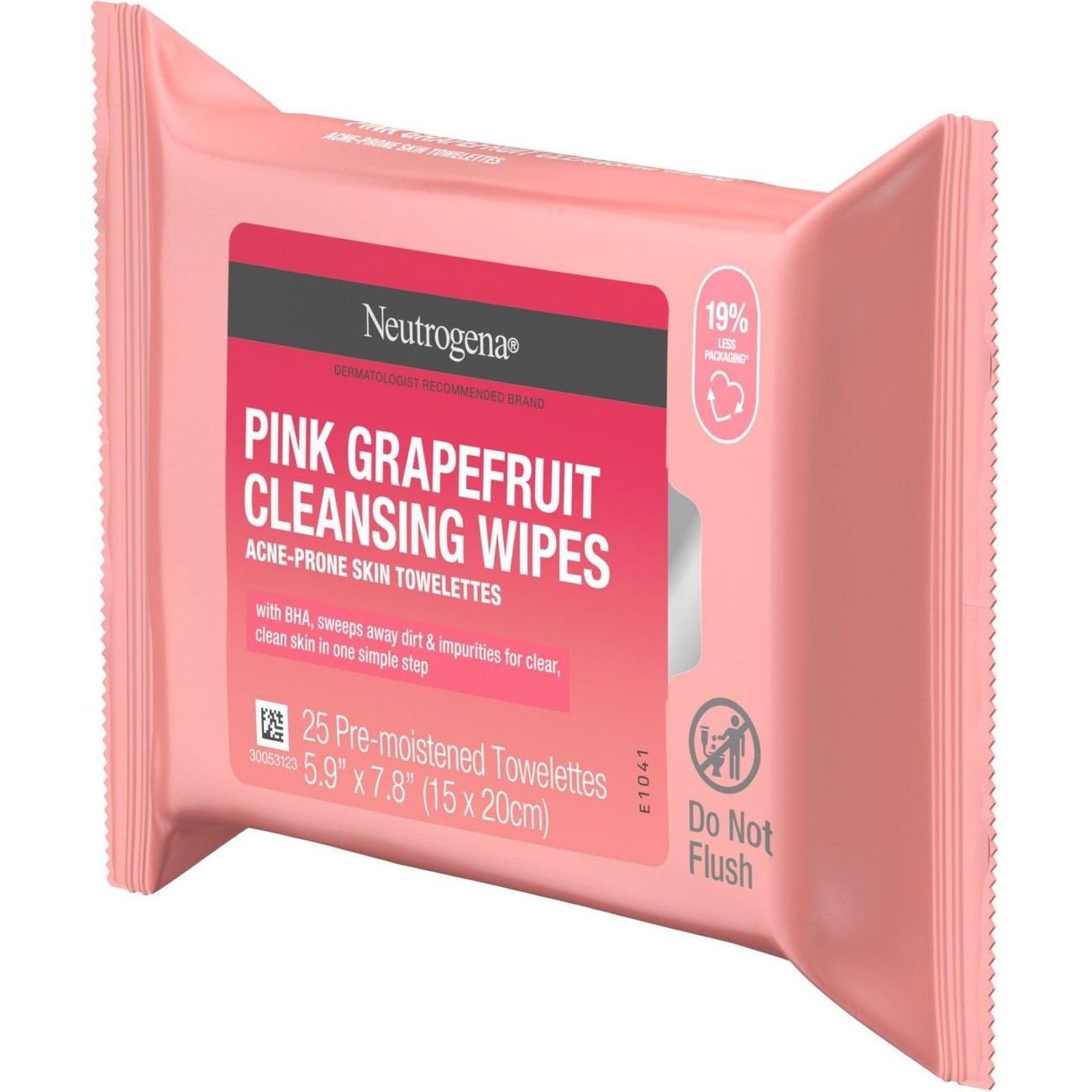 Neutrogena Oil-Free Facial Cleansing Wipes - Pink Grapefruit