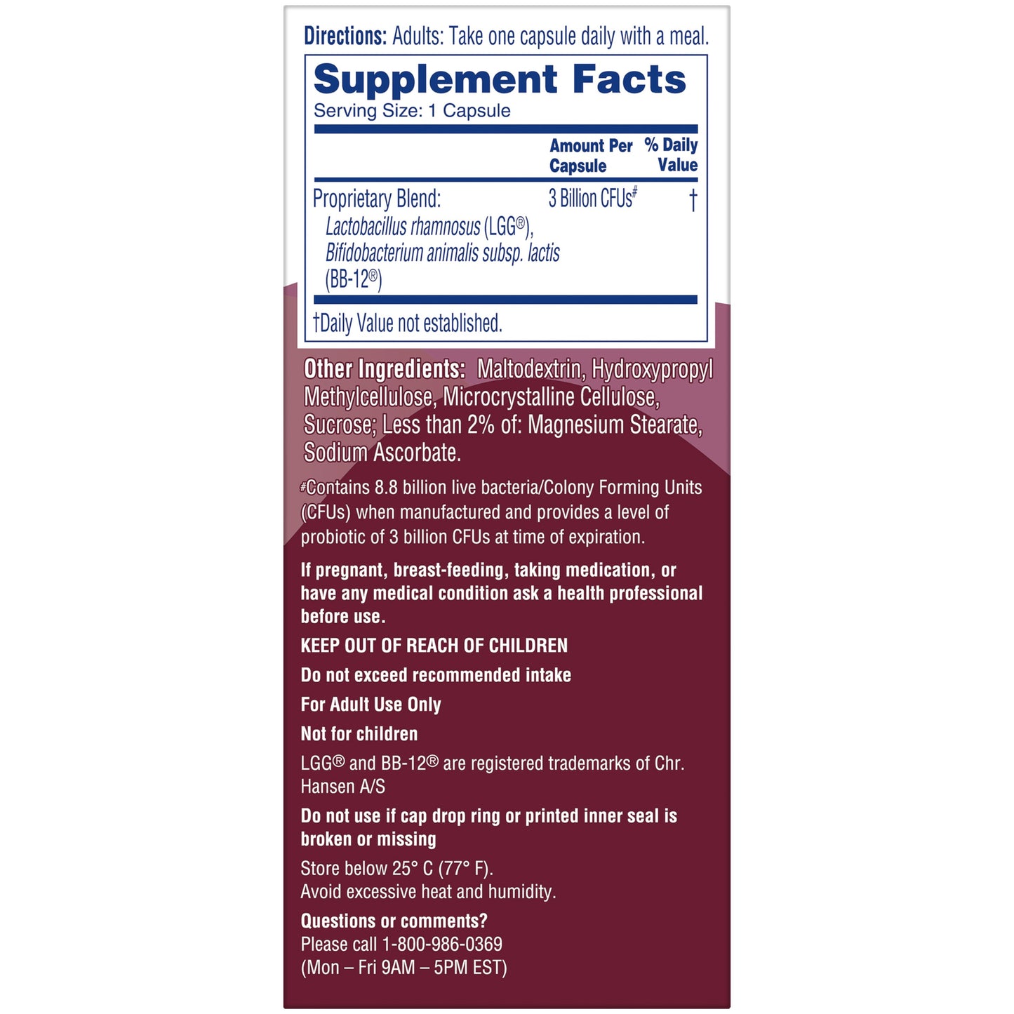 Phillips Daily Care Colon Health Probiotic Capsules