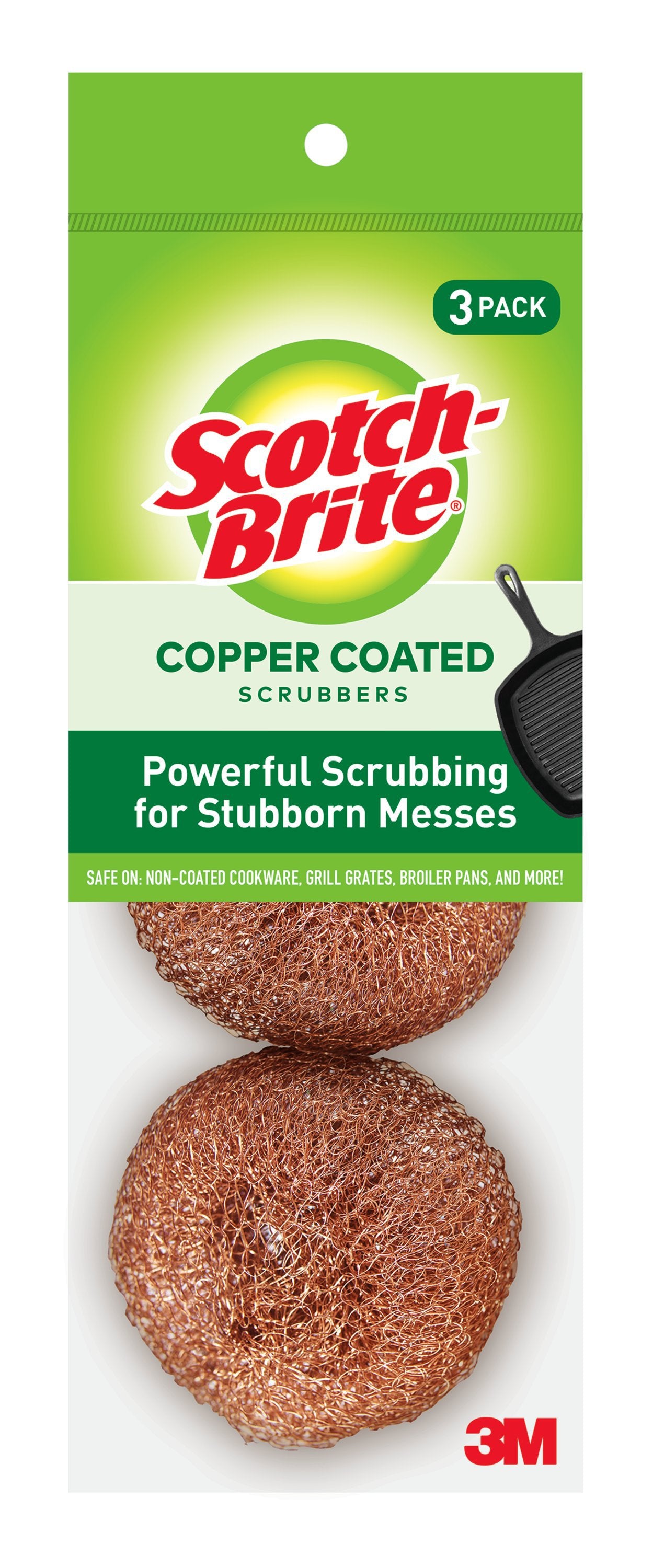 Scotch-Brite Copper Coated Scrubbing Pads