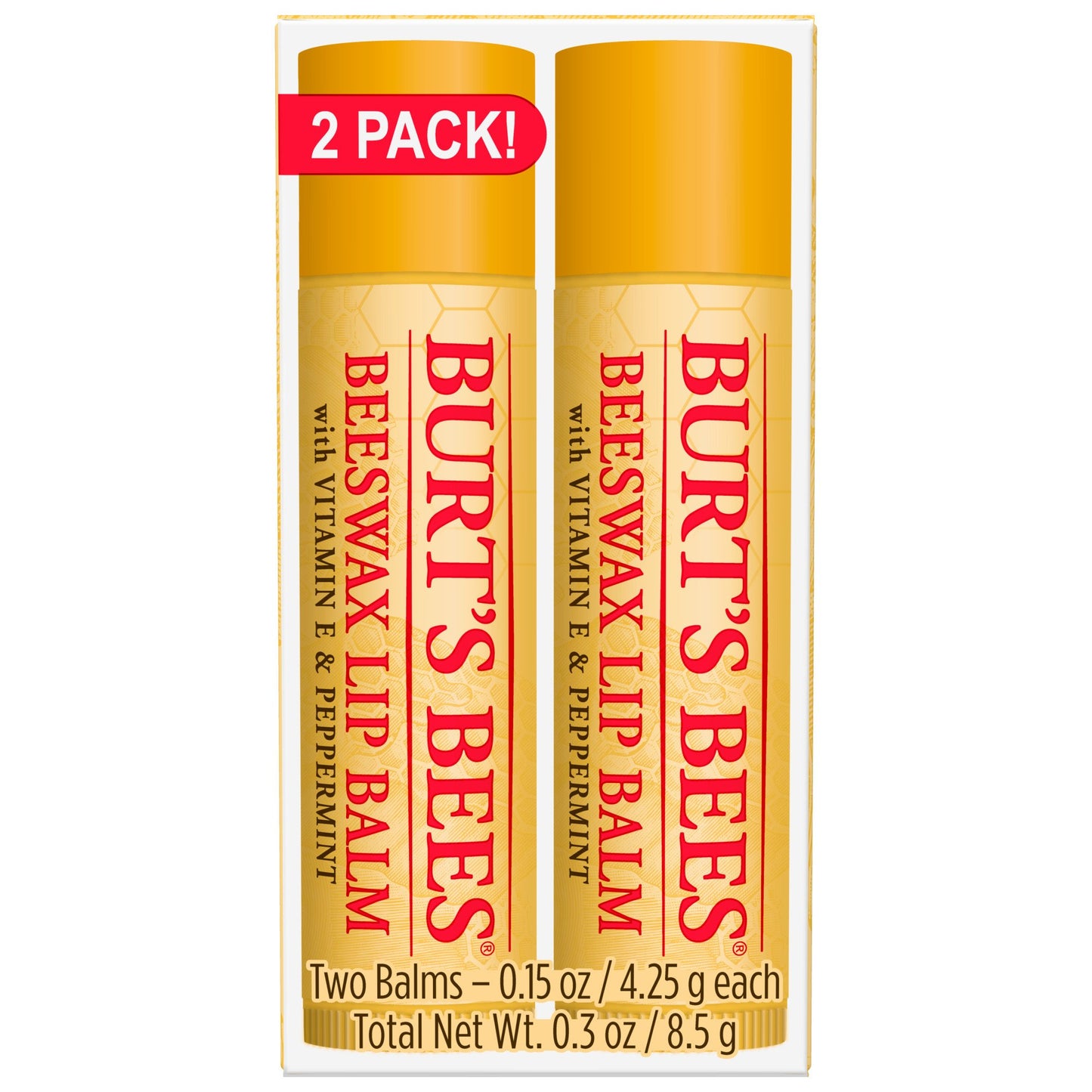 Burt's Bees 100% Natural Moisturizing Lip Balm - Original Beeswax