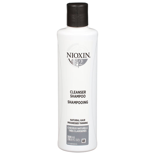 Nioxin System 2 Cleanser Shampoo for Natural & Progressed Thinning Hair