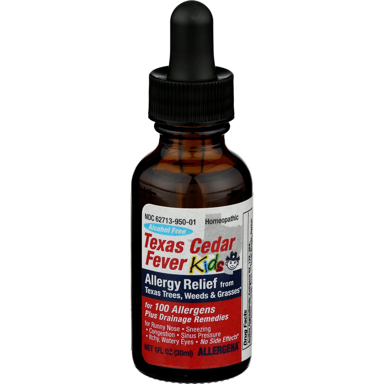 Allergena Texas Cedar Fever Kids' Allergy Relief Drops