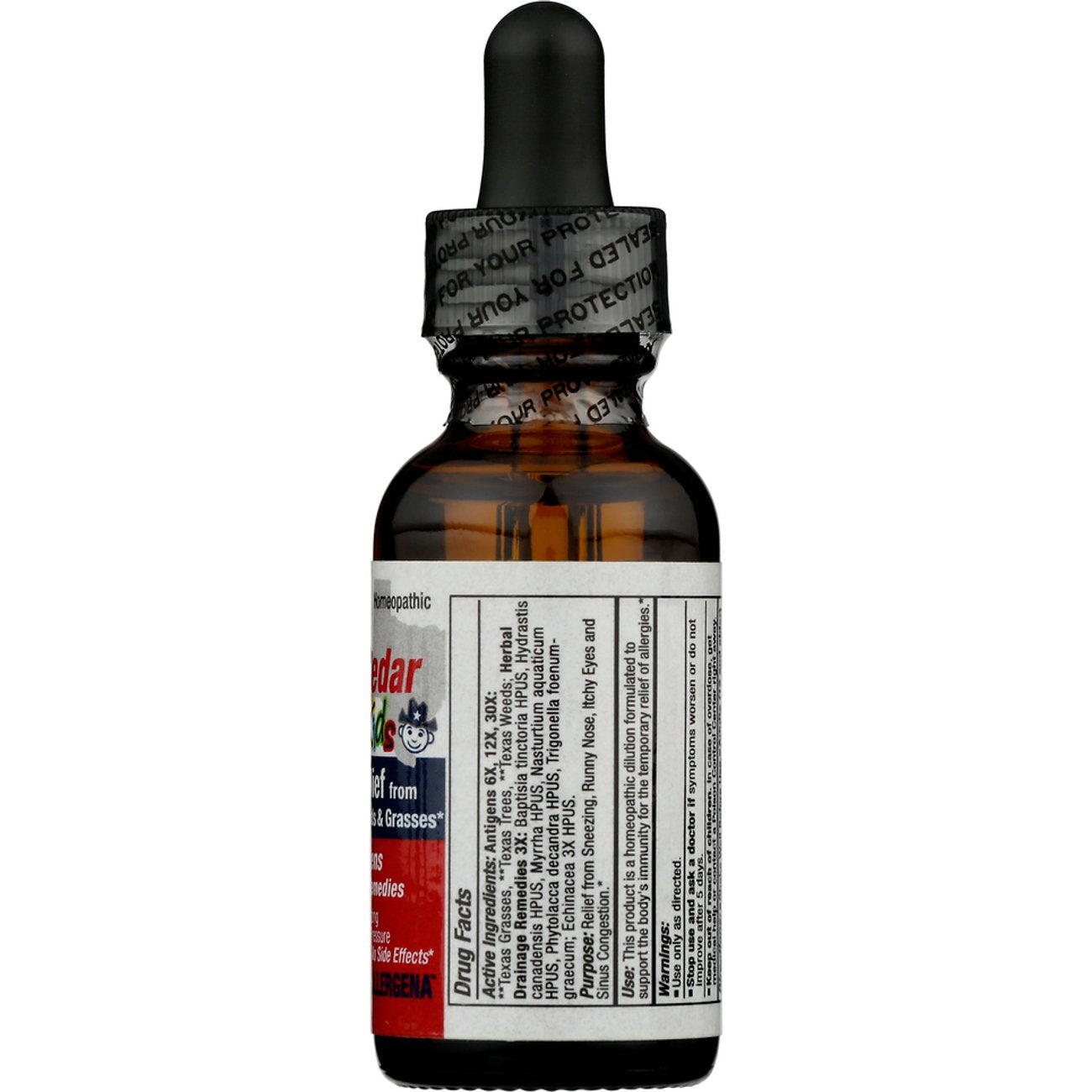 Allergena Texas Cedar Fever Kids' Allergy Relief Drops