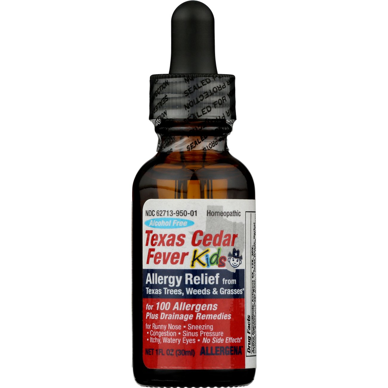 Allergena Texas Cedar Fever Kids' Allergy Relief Drops