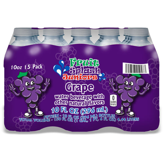 Fruit Splash Juniors Grape 15 pk Water Bottles