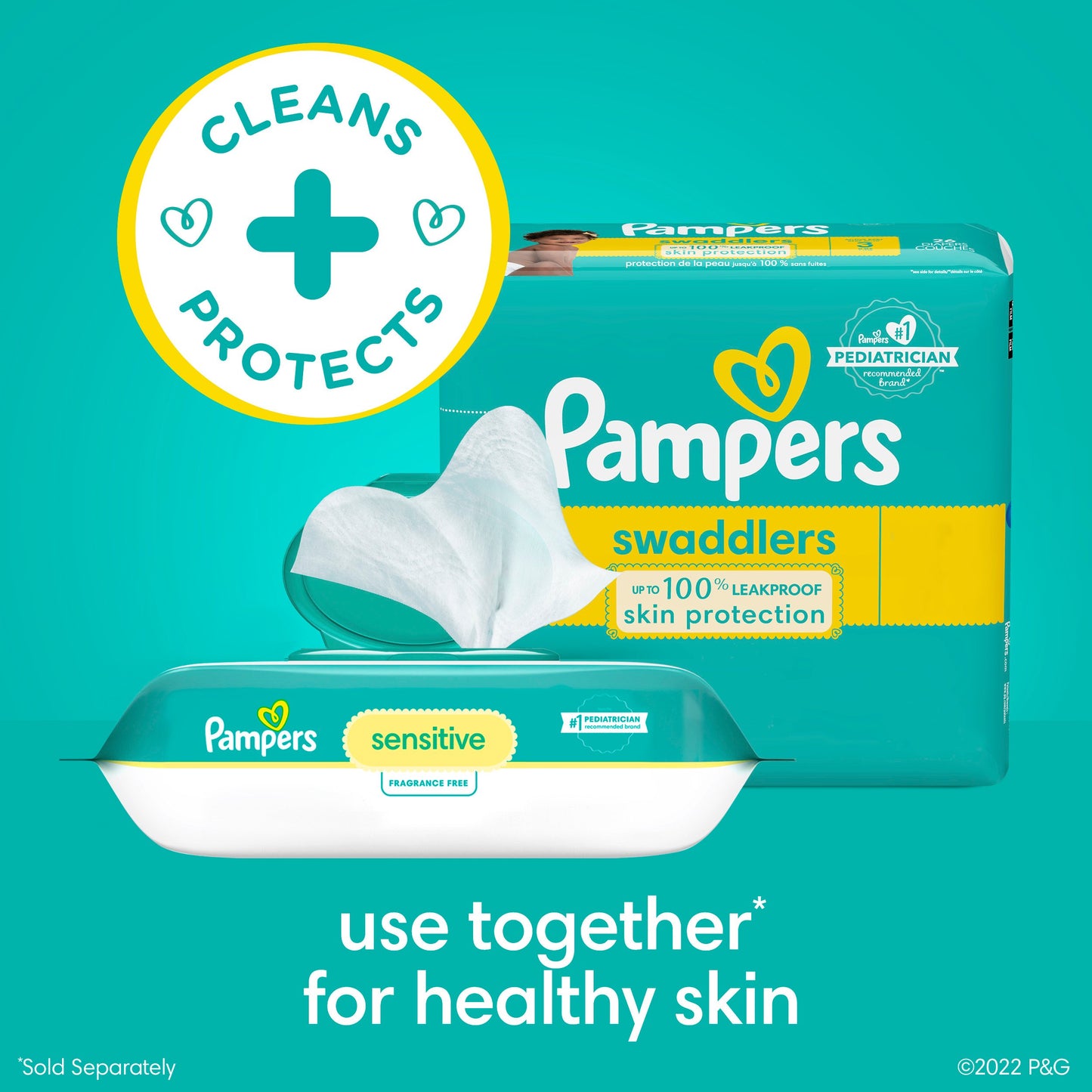 Pampers Baby Wipes - Sensitive Skin