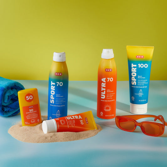 H-E-B Sport Broad Spectrum Sunscreen Spray – SPF 70