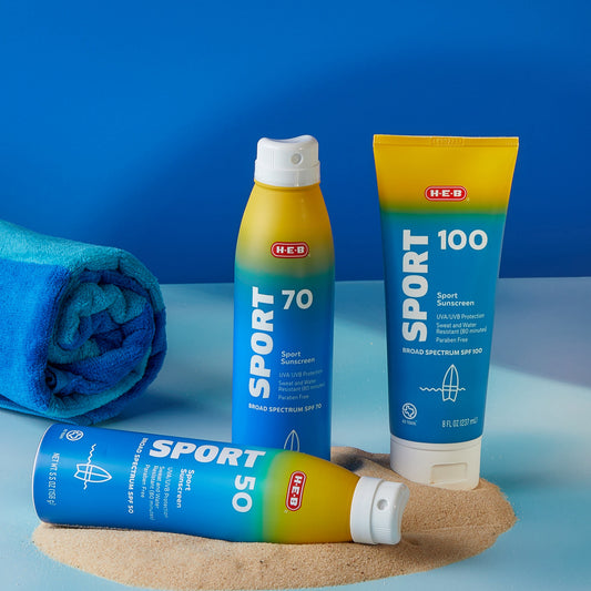 H-E-B Sport Broad Spectrum Sunscreen Spray – SPF 100