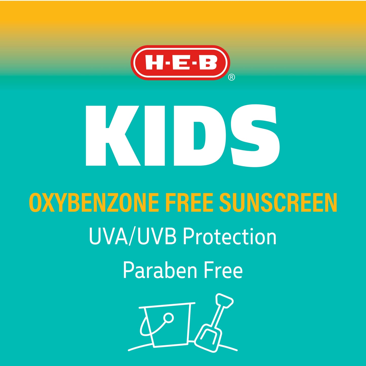H-E-B Kids Broad Spectrum Sunscreen Spray – SPF 50