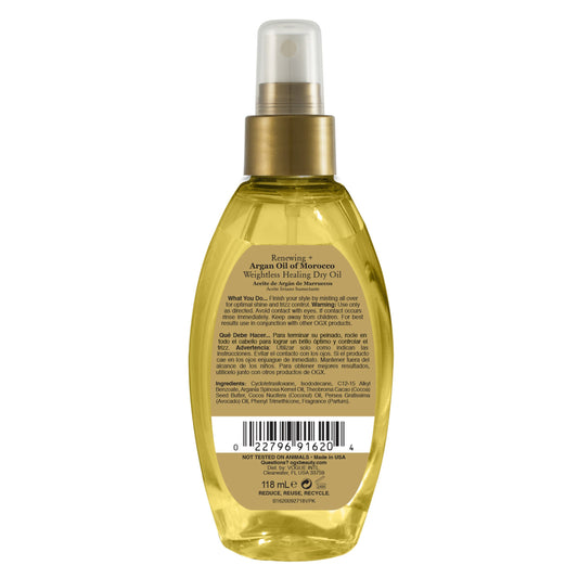 OGX Renewing + Argan Oil of Morocco Weightless Healing Dry Oil