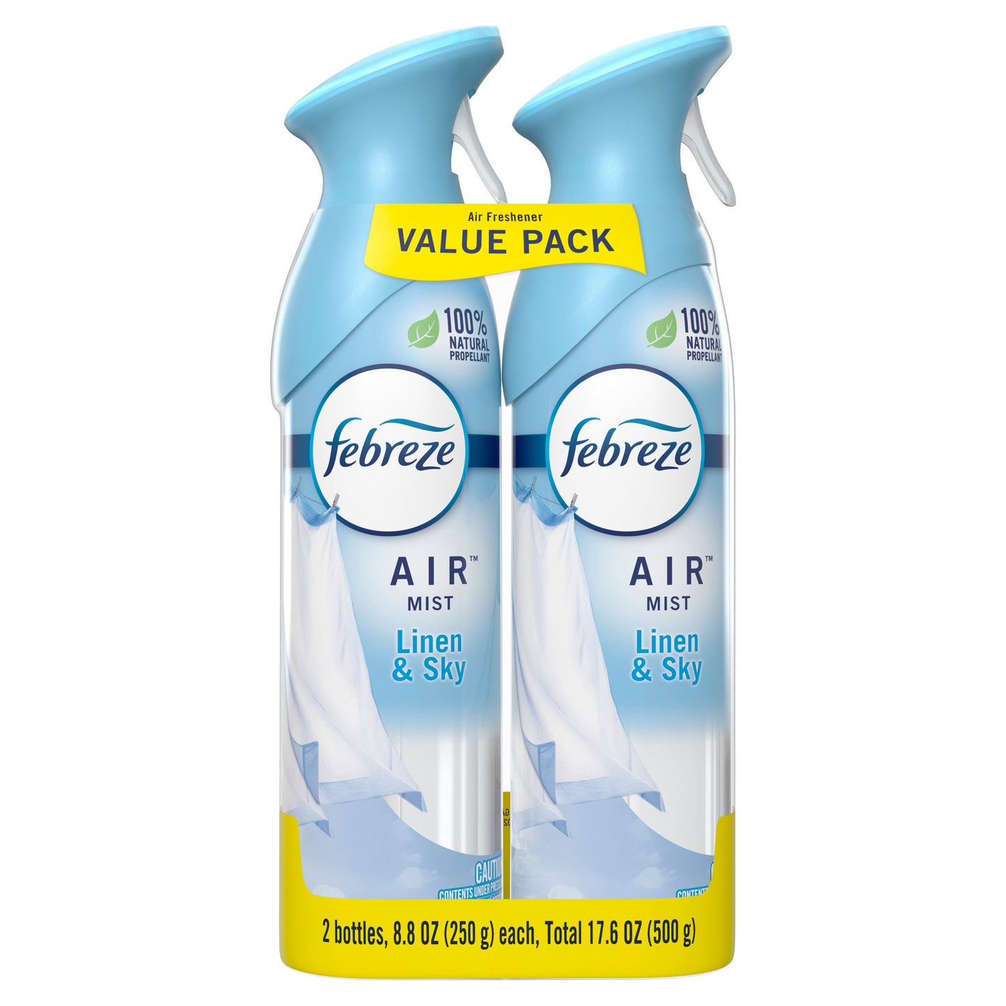 Febreze Air Freshener Spray - Odor-Fighting Room Spray - Linen & Sky Scent