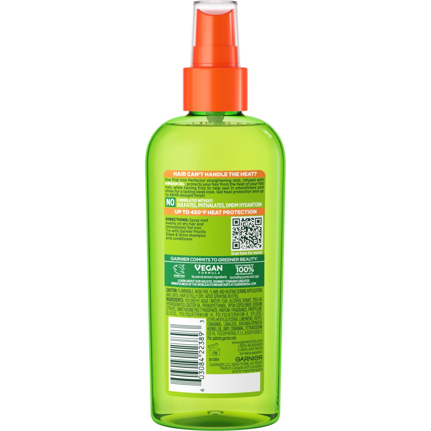 Garnier Fructis Style Flat Iron Perfector Straightening Mist