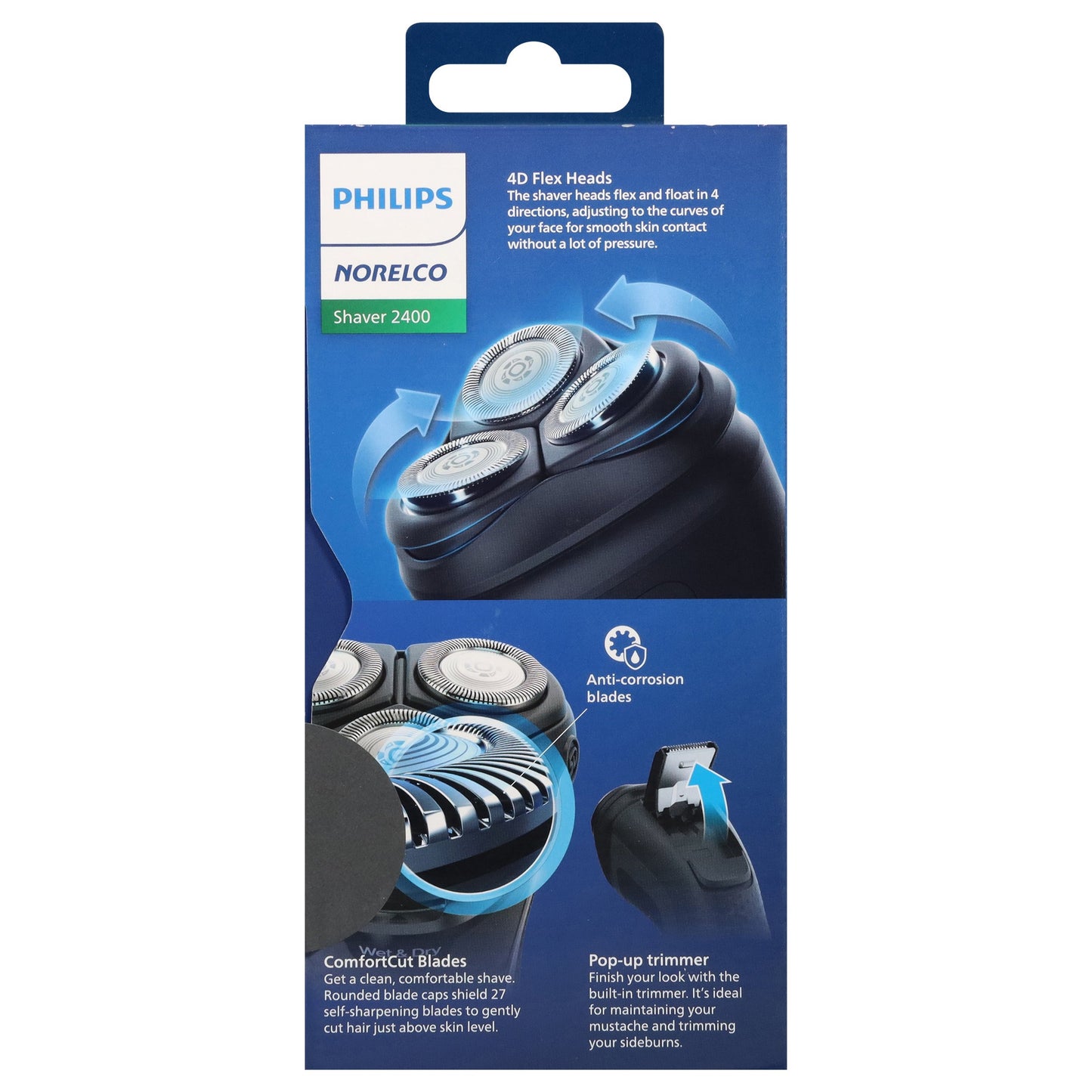 Philips Norelco Electric Rechargeable Shaver 2400