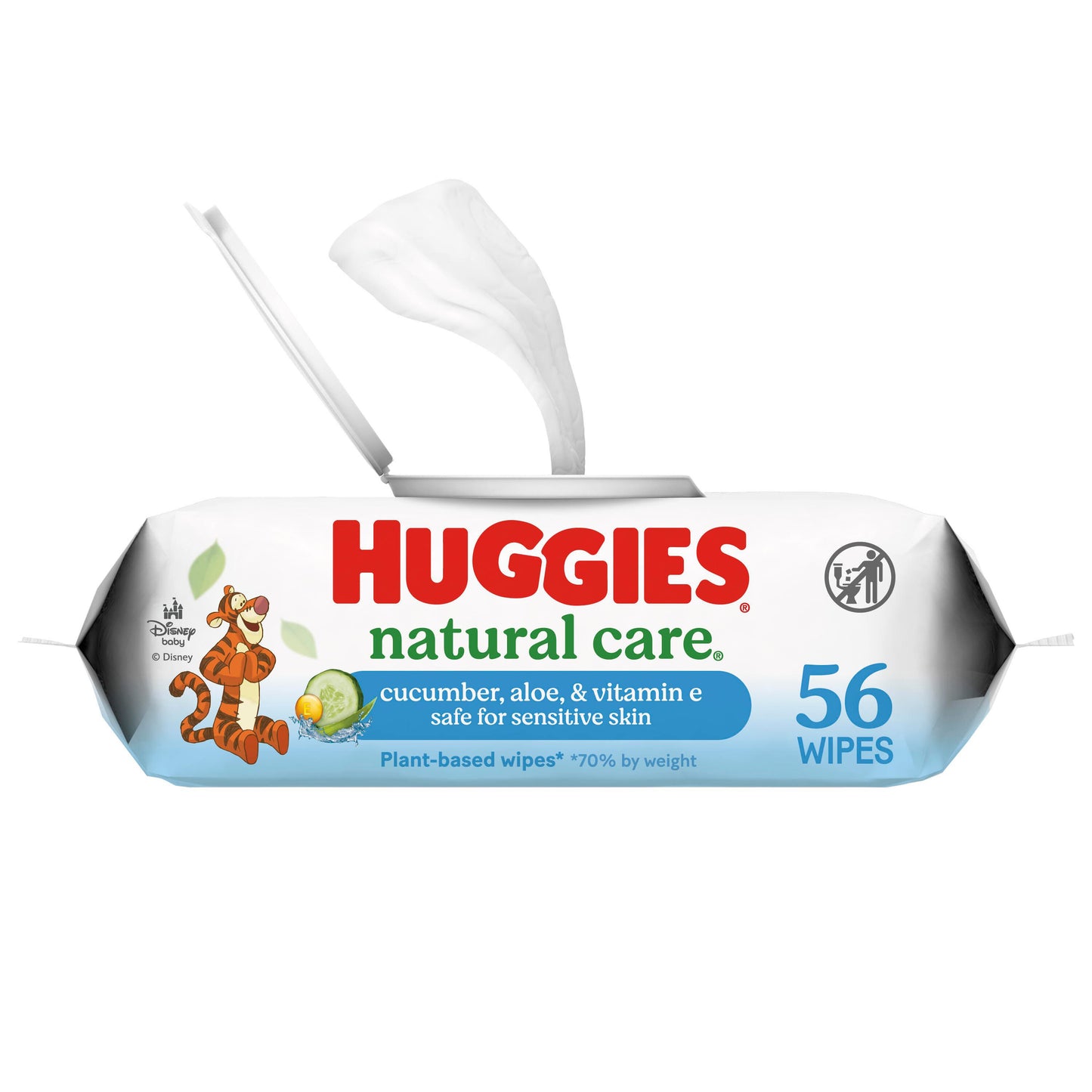 Huggies Baby Wipes - Cucumber, Aloe and Vitamin E Scented