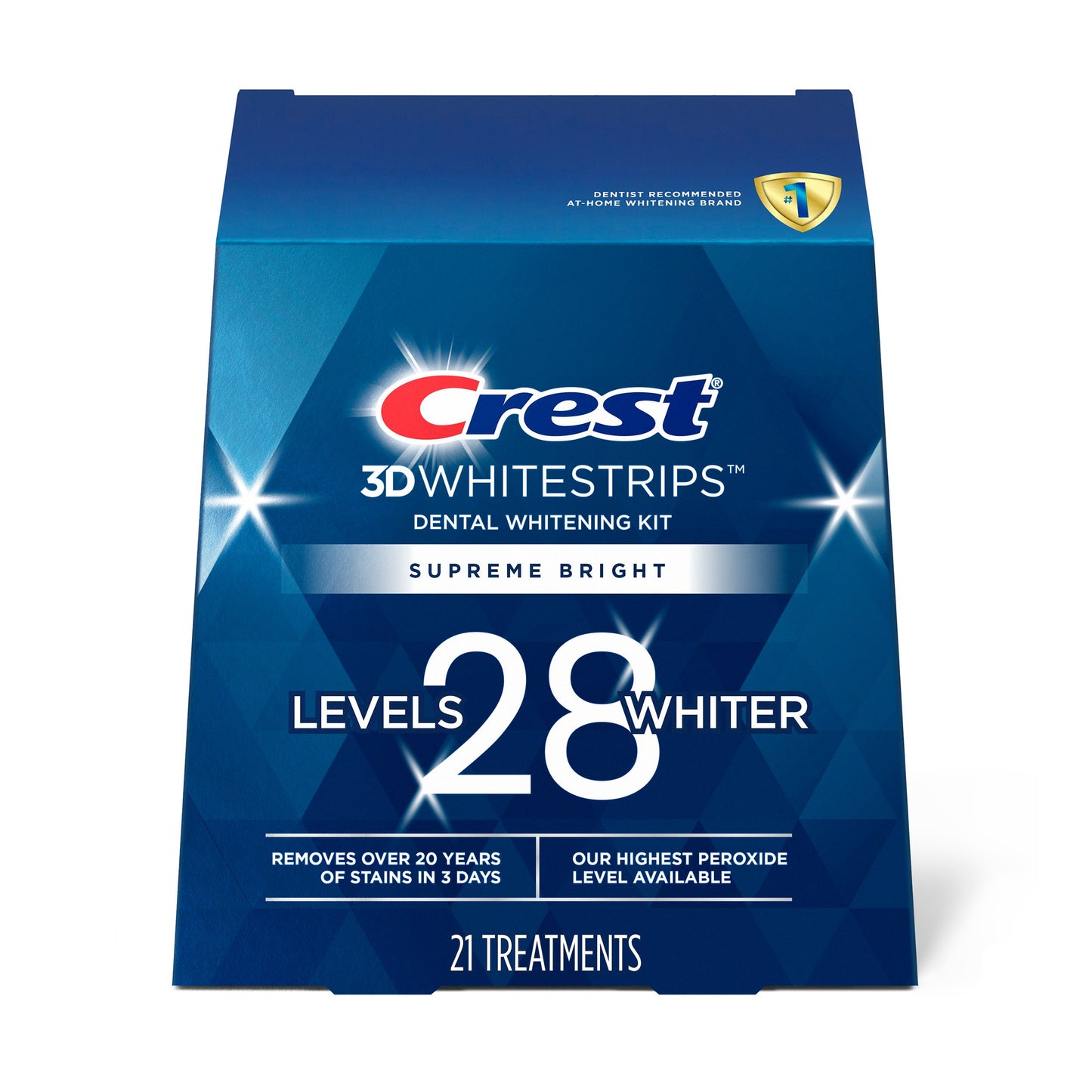 Crest 3D Whitestrips Supreme Bright Dental Whitening Kit