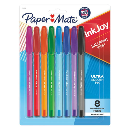 Paper Mate InkJoy 100ST 1.0mm Ballpoint Pens - Assorted Ink