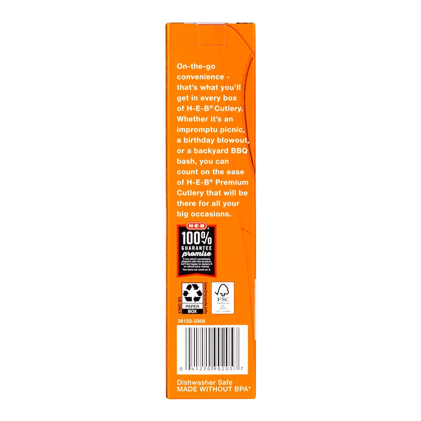 H-E-B Plastic Knives - Clear