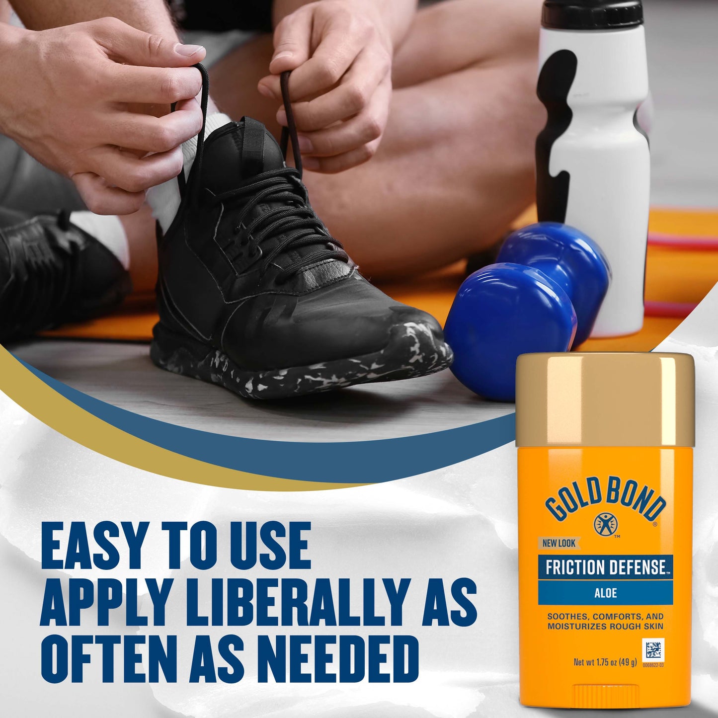 Gold Bond Friction Defense Anti Chafing Stick - Aloe