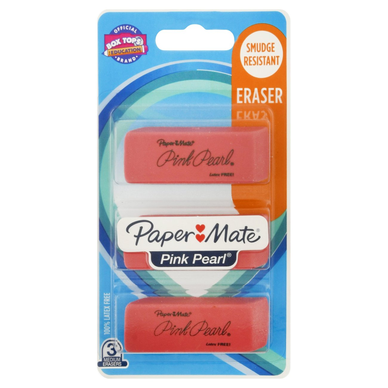 Paper Mate Pink Pearl Premium Medium Rubber Eraser