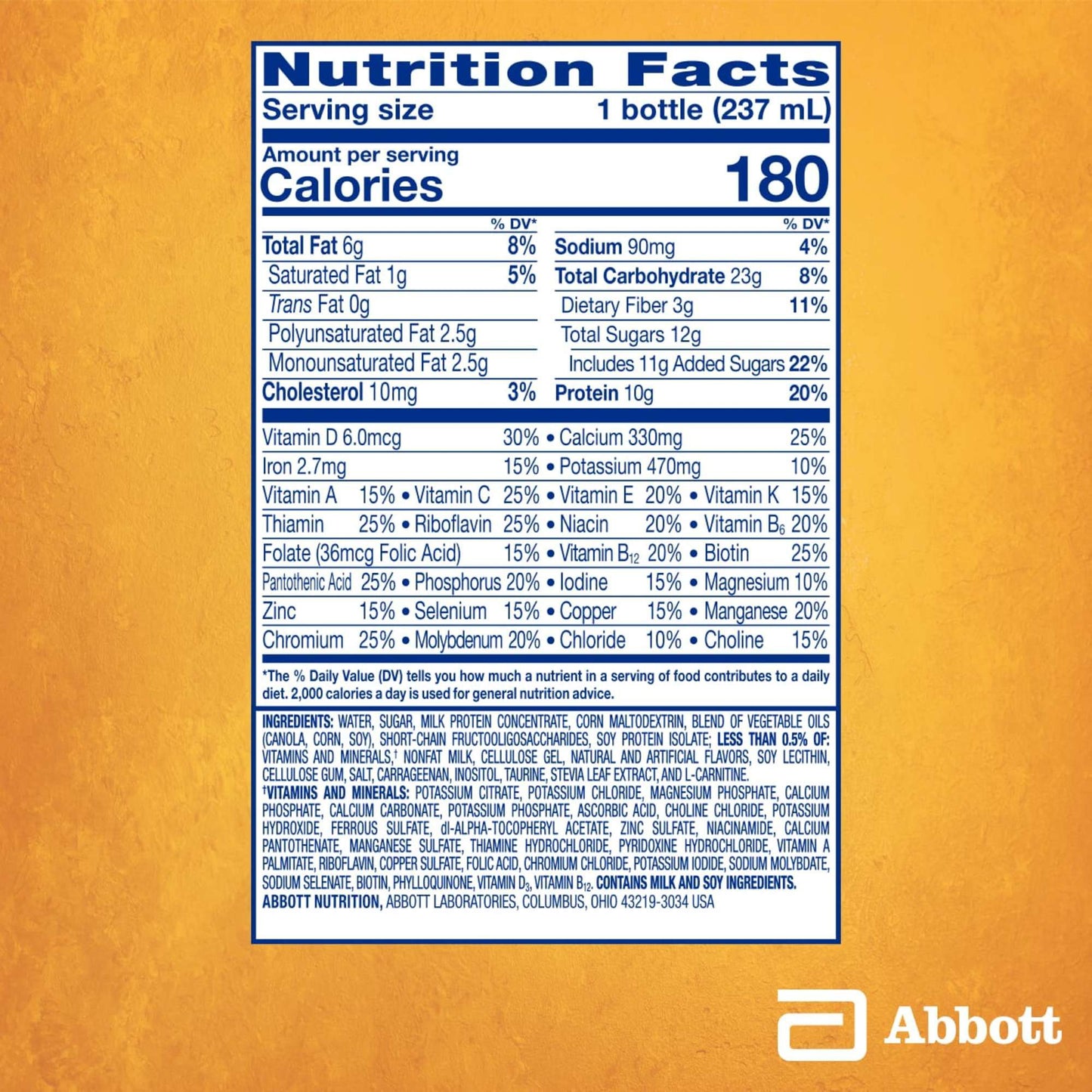 PediaSure SideKicks 10g Protein Nutrtional Shake for Kids - Vanilla, 8 oz Bottles