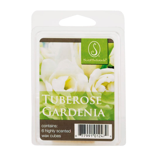ScentSationals Tuberose Gardenia Scented Wax Melt Cubes