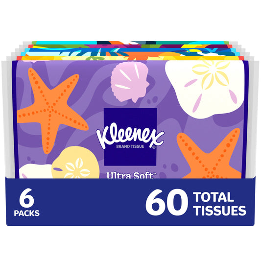 Kleenex Slim Wallet Facial Tissues 3 Ply