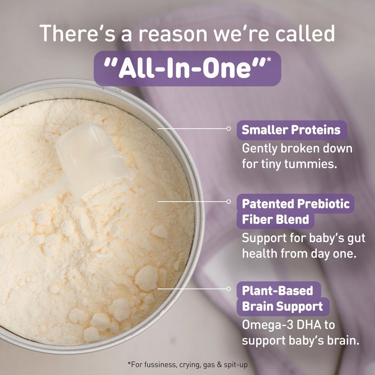Enfamil NeuroPro Gentlease Ready-to-Feed Baby Formula for Easing Fussiness, Gas, Spit-up in 24 Hrs,  8 oz Bottles