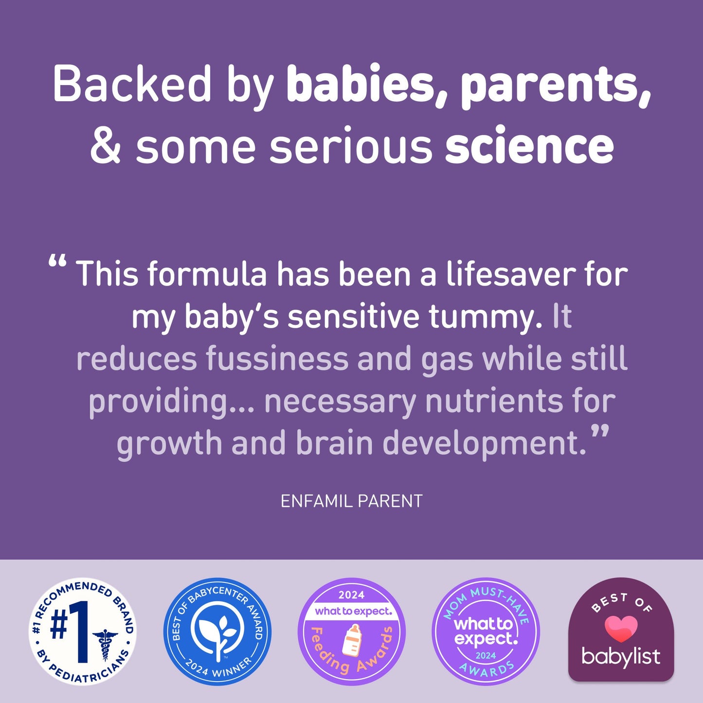 Enfamil NeuroPro Gentlease Ready-to-Feed Baby Formula for Easing Fussiness, Gas, Spit-up in 24 Hrs,  8 oz Bottles