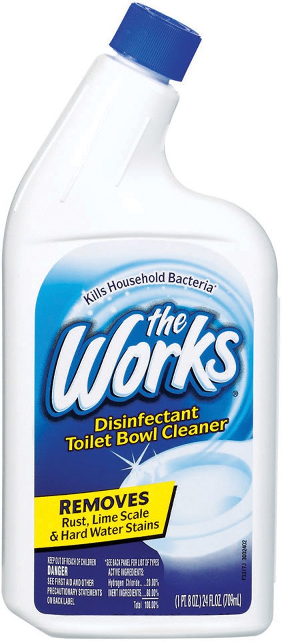 The Works Disinfectant Toilet Bowl Cleaner